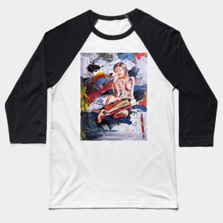 Save NHS Abstract Expressionism Nude Portrait 656 Baseball T-Shirt